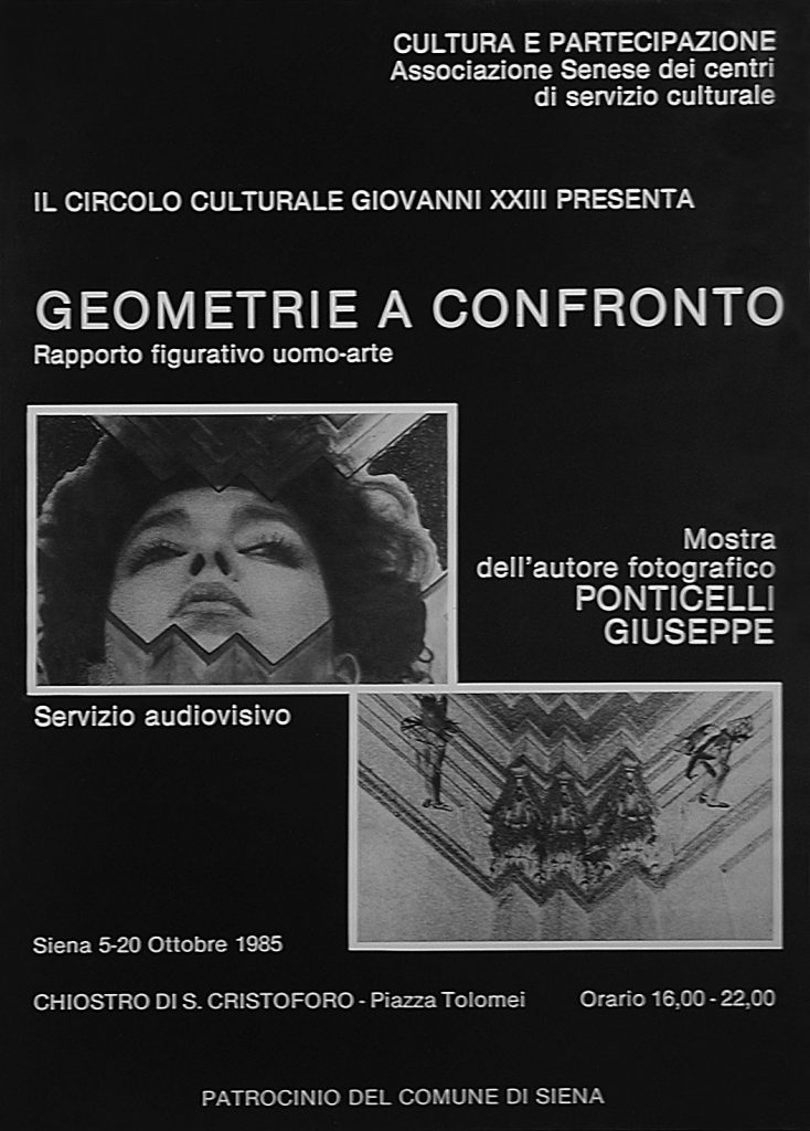 manifesto di Geometrie a confronto