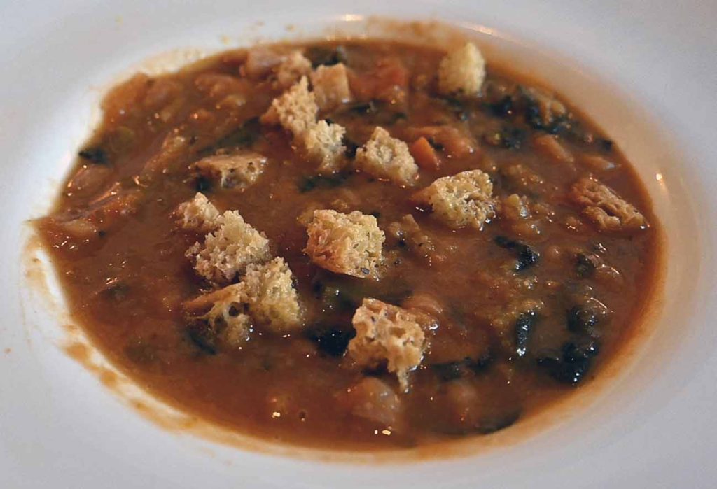 <<Ribollita>> all'Osteria al Ponte