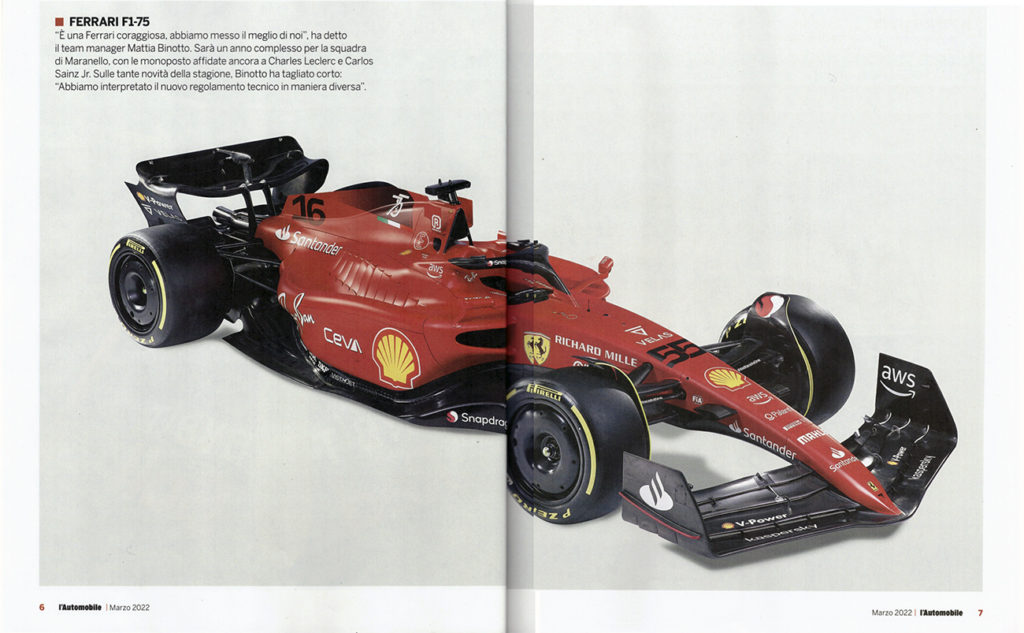 FERRARI F1-75: “È una Ferrari coraggiosa, abbiamo messo il meglio di noi”, ha detto il team manager Mattia Binotto