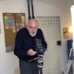 Giuseppe Ponticelli mentre esegue lo scatto