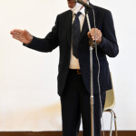 un intervento dopo quello dell'autore, Mario Lupi in rappresentanza del Comune di Sorano