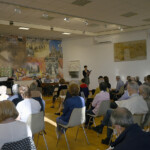 la sala dell'Auditorium molto gremita, non c'era un posto libero a sedere