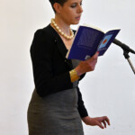 Prof.ssa Marina La Manna, lettrice di alcune poesie